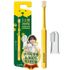 [LamuDali] 2-step 360-degree pet toothbrush kit (1 finger toothbrush, 1 rod toothbrush), 2-step tartar removal from the tooth surface and the gums, dog toothbrush, cat toothbrush